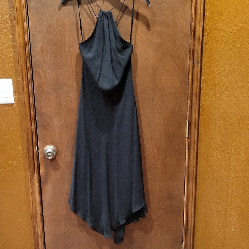 Ralph Lauren Black Asymmetrical Dress